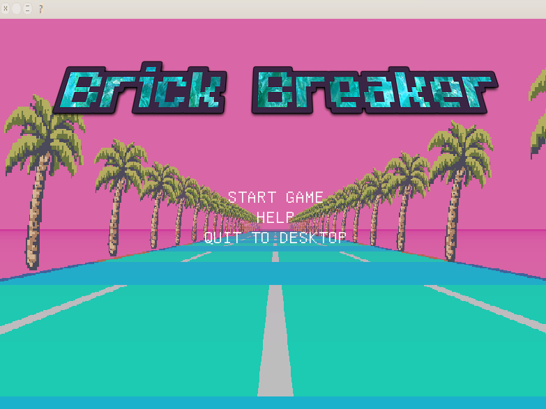 Brick Breaker (Vaporwave Edition)